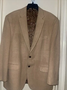 Chaqueta Blazer Ralph Lauren Tostada 100% Cabello Camel Para Hombre Talla 48R Italia - Imagen 1 de 11
