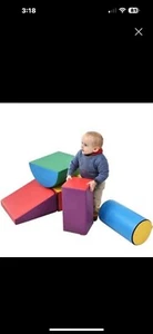 5Pcs Foam Climbing Blocks Soft Climbing Indoor Set For Toddler And Preschoolers - Picture 1 of 5