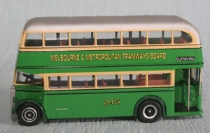EXCLUSIVE FIRST EDITIONS EFE 16125 1:76 LEYLAND PD2 D/DECK BUS MELBOURNE BOXED - Picture 1 of 13