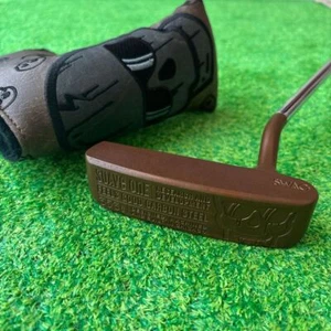 SWAG GOLF SUAVE ONE RAW PROTO Bronze Limited putter 34" Used rare from Japan - Picture 1 of 23