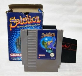 Solstice Alla Ricerca dello Scettro di Demnos - GIOCO NINTENDO NES USATO