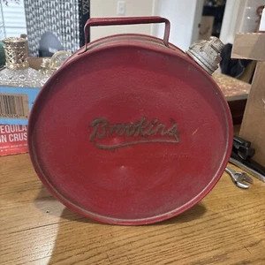 Vintage Brookins Cincinnati Ball Crank Co OH Rocker Öl Dose Auto KFZ Benzinkanister - Bild 1 von 11