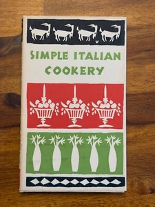 Simple Italian Cookery Cook Recipe Book Cookbook Peter Pauper Press 1959 Recipes - Foto 1 di 6