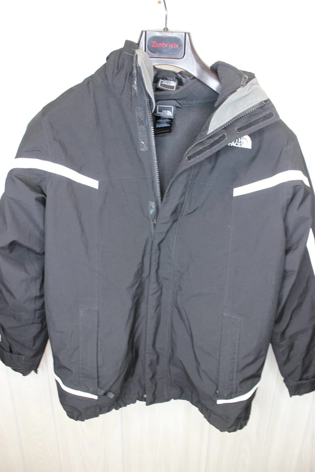 CHAQUETA FORRADA DE LANA North Face para niños talla LG 14-16 FORRADA CON CREMALLERA CON CAPUCHA Foto 1 de 4
