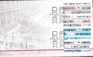 W CANADA 2028-2031a FDC URBAN TRANSIT LIGHT RAIL - Picture 1 of 1