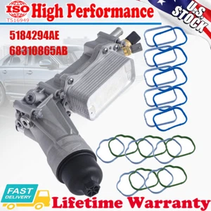 New Engine Oil Filter Housing For 2011 2012-2016 Dodge Jeep Chrysler Ram 3.6L V6 - Picture 1 of 12