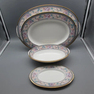 Noritake Bone China Botschaft Suite ovale Servierer - 4er Set - Bild 1 von 5