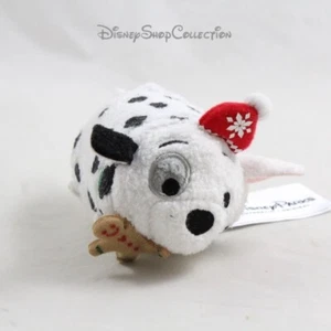Mini peluche Tsum Tsum Patch DISNEY PARKS Les 101 dalmatiens Noel chien 9 cm - Picture 1 of 2