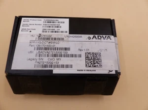 ADVA 1061701400-01 XFP 11G DCTV SM LC TRANSCEIVER 2061701400-A1 - Picture 1 of 4