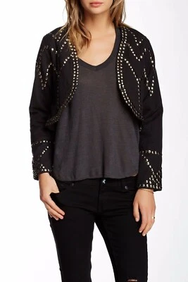 Chaqueta informal con tachuelas de manga larga Bull Rider One Teaspoon para mujer talla mediana Foto 1 de 2