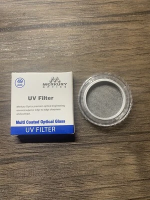 49mm UV Lens Protection Safety Glass Filter Guard Coated Protector 49 mm  - Image 1 of 3