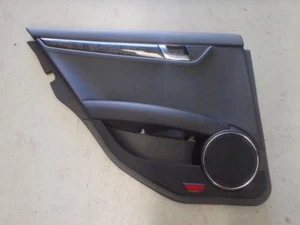 Mercedes Benz C63 AMG 2008 W204 Interior Door Card Panel Trim Rear LHS J080 - Picture 1 of 3
