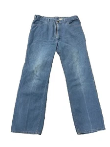 Levis With A Skosh More Room Light Blue Orange Tab 36 X 30 Vintage USA - Picture 1 of 8