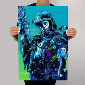 Aliens Corporal Hicks Metal Poster Weyland Yutani Nostromo USCM Colonial Marines - Picture 1 of 4