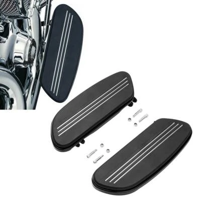 Driver Footboard Floorboard Kit Fit For Harley Touring Street Glide 86-25 Black - Image 1 of 4