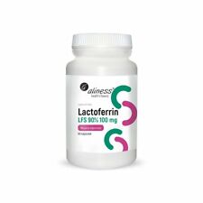 Lactoferrin LFS 90% 100mg + Vitamin C (60 caps.) ALINESS Poland