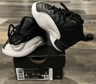 Nike Air Jordan 12 Retro TD Playoff Black White Athletic Shoes Sz 4C 850000 006