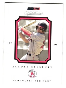 2007 Tristar Autothentics #67 Jacoby Ellsbury Pre-Rookie Boston Red Sox - Picture 1 of 2