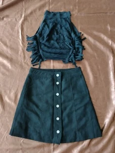 H&M Set 2 Teil. Gr: 34 Rock(neu)+ Top.Bisous Project. - Bild 1 von 2