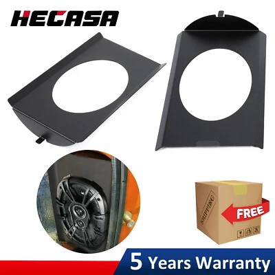 Behind Seat Speaker Brackets Square body 6×9 Speakers NEW for 73-87 Chevy C10 - Image 1 of 4