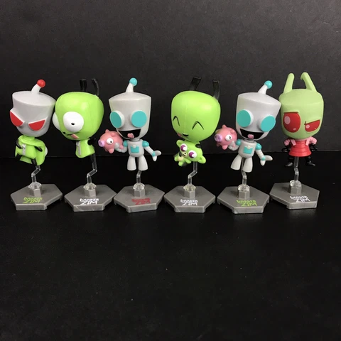 Invader Zim Mini Bobble Head Lot Of 6 Mystery Minis 2015 Cover