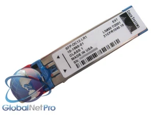 ORIGINAL CISCO SFP-OC12-LR1 - OC-12 / STM-4 SFP - LEBENSLANGE GARANTIE - Bild 1 von 1