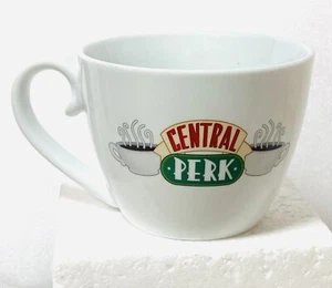 Central Perk Ceramic Coffee Mug Friends TV Show 10 Oz. Large White - Picture 1 of 6