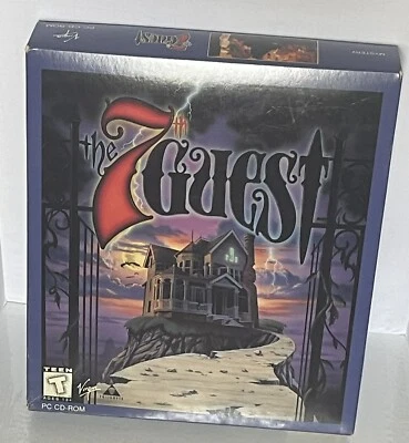 The 7th Guest 1992 PC CD-ROM Video Game Complete in Big Box - Horror Adventure - Image 1 of 4