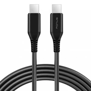 PD TYPE-C to USB-C CABLE 6FT LONG FAST CHARGE CORD POWER WIRE for PHONES TABLETS - Picture 1 of 6