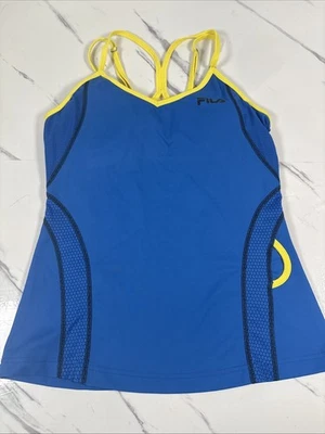 Regata Fila Sport Racerback multicolorida tamanho pequeno - Imagem 1 de 4