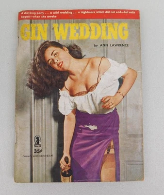 Ginebra Boda Ann Lawrence Novela Íntima Digest Sleaze GGA Noir Romance Pulpa C953 Foto 1 de 4