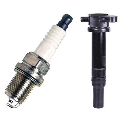 For Hyundai Accent 2006-2011 Denso Ignition Coil & Spark Plug Kit Foto 1 de 2