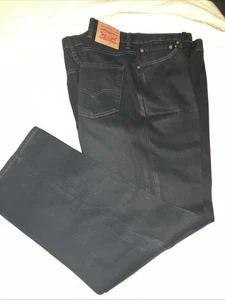 Levi's Strauss 505 Jeans 44x32 schwarz Regular Straight Leg Hose - Bild 1 von 6