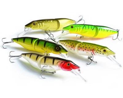 ✅Wobbler Set 5 Stück | 2-teilig Hecht Design 110mm 22g Köder Raubfischangeln - Bild 1 von 2