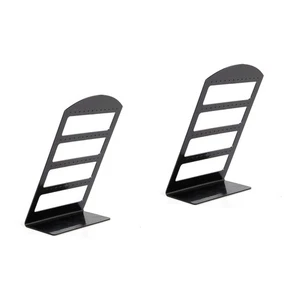 2 Pieces Plastic Earring Boards Earrings Case Display Organizer Rack - Picture 1 of 12