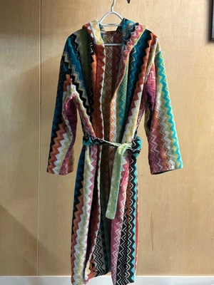 Roupão de banho com capuz MISSONI Giacomo - Suavemente usado GG  - Imagem 1 de 4