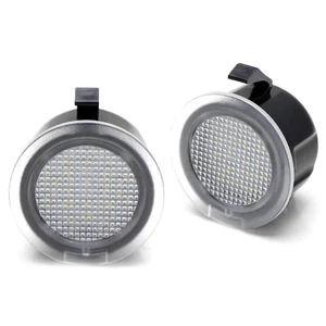 White LED Under Side Mirror Puddle Lights For 2007-2021 Toyota Tundra Sequoia - Picture 1 of 6