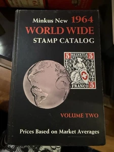 Minkus Neu 1964 Weltweiter Briefmarkenkatalog Hardcover Band 2 - Bild 1 von 2