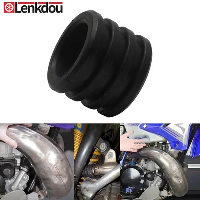 1 pieza silenciador tubo de escape sello/junta de goma para Honda CR125R CR 125 1989-2007 Foto 1 de 4