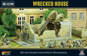Bolt Action Wrecked House Terrain - Picture 1 of 5