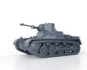 SPANISH CIVIL WAR - PANZER I BREDA - 1/56 1/72 1/87 1/100 3D PRINTED - Picture 1 of 5