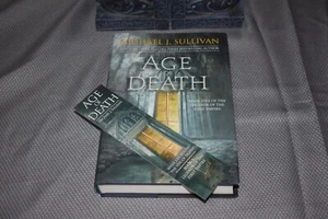 Age of Death by Michael J Sullivan (1st Edition/First Printing, signed,bookmark) - Picture 1 of 6