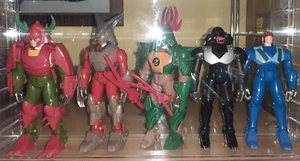 LOT FIGURES VINTAGE I 5 SAMURAI TROOPER SET DEMON,ARAGO,DEMON,RASTA,KRANA,KRATOS - Imagen 1 de 21