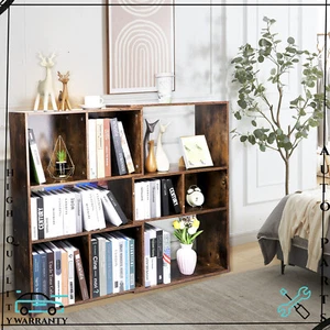 Modern Bücherregal Bücherschrank Regal Standregal Aufbewahrungsregal Raumteiler - Bild 1 von 11