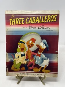 The Three Caballeros Walt Disney Studio’s 1st Ed 1944 Hardback Book HTF - Picture 1 of 10