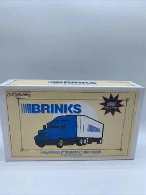 Remolque tractor Ertl Collectibles Brinks Kenworth 1/64 edición limitada NUEVO Foto 1 de 2