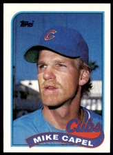 1989 Topps Mike Capel Baseball Cards #767