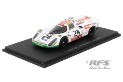 Porsche 907 24h Le Mans 1972 Wicky Racing Brun 1:43 Spark 9776 - Bild 1 von 2