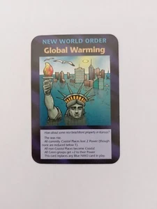 INWO Illuminati New World Order GLOBAL WARMING 1996 Assassins Edition Kartenspiel - Bild 1 von 2