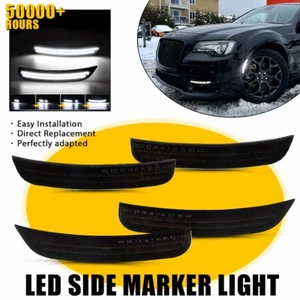 Front Rear Dynamic LED Scan Side Marker Lamp For 15-23 Chrysler 300 68214402AD - Picture 1 of 14